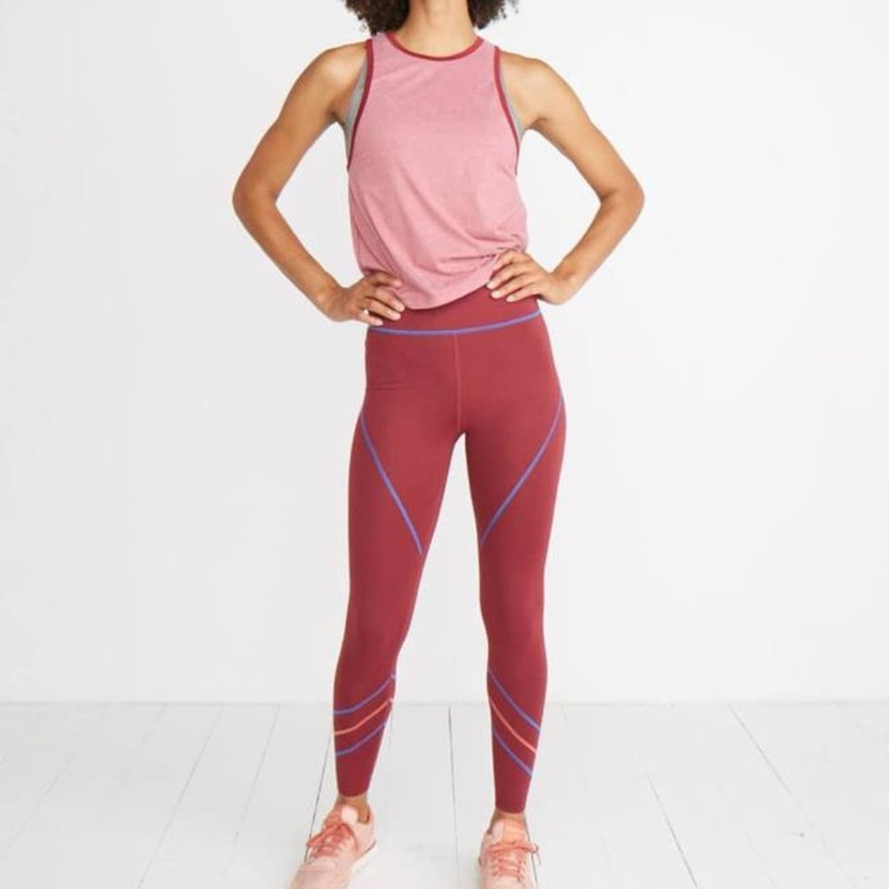 Marine Layer Mia Sport Legging Rosewood